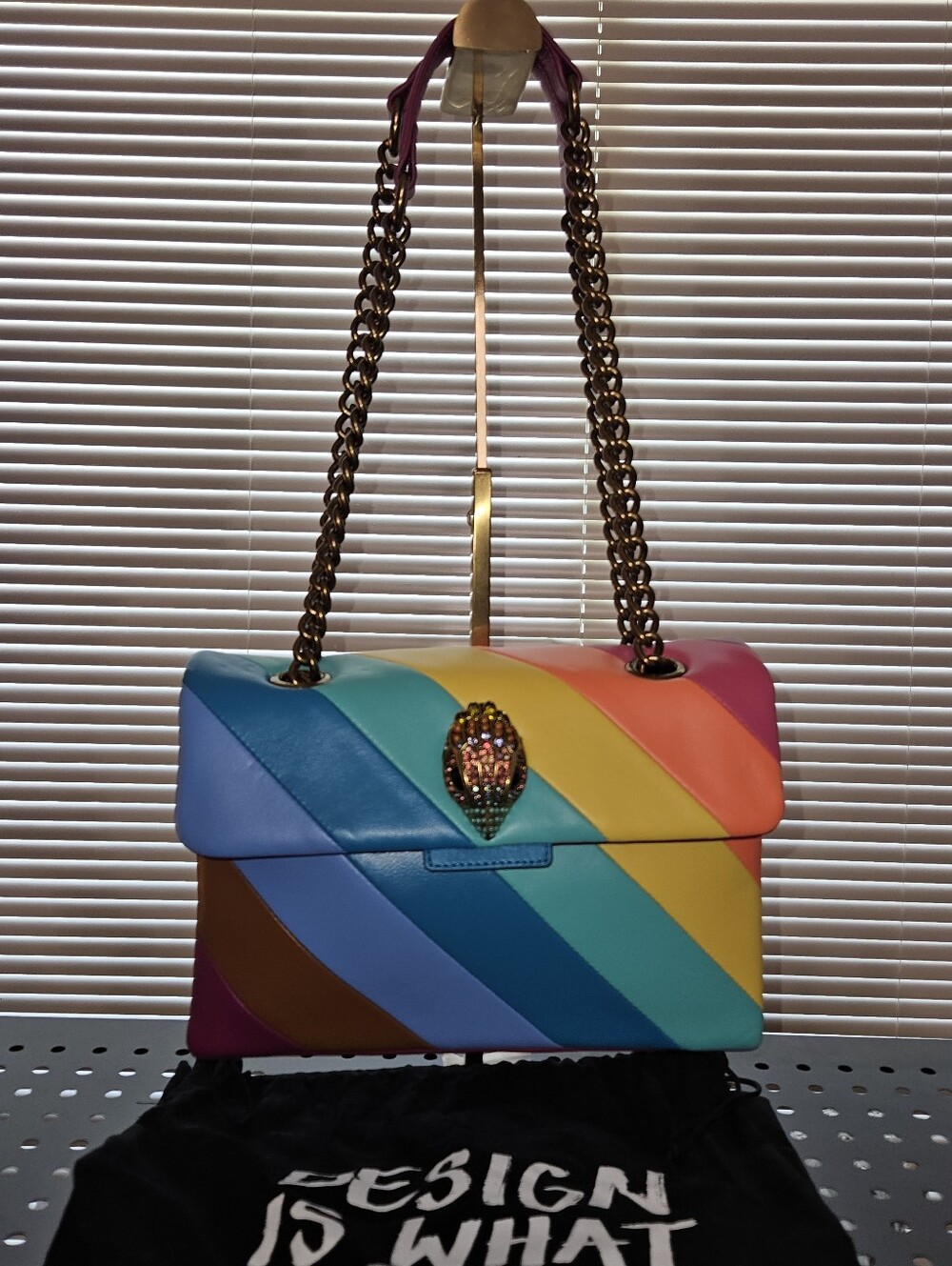 Kurt Geiger London Leather Kensington Bag